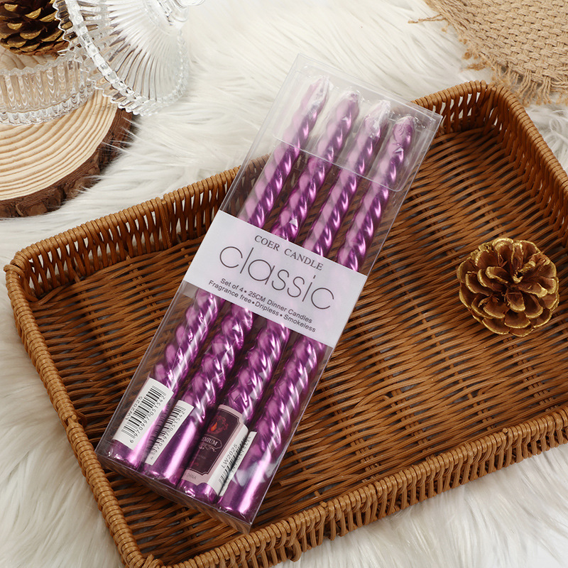 4pcs European-style Long-pole  - đánh giá và giá Unity Candle Set