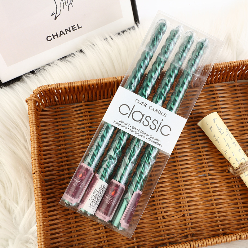 4pcs European-style Long-pole  - đánh giá và giá Unity Candle Set