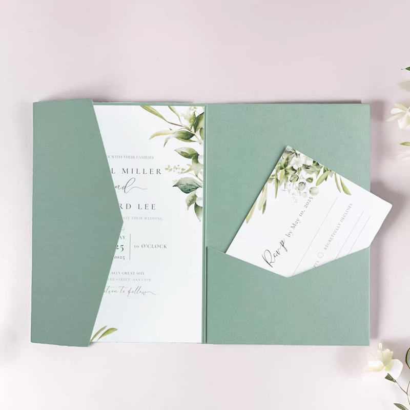 30pcs 18x13cm Green Envelopes  - đánh giá và giá Wedding Supply Business