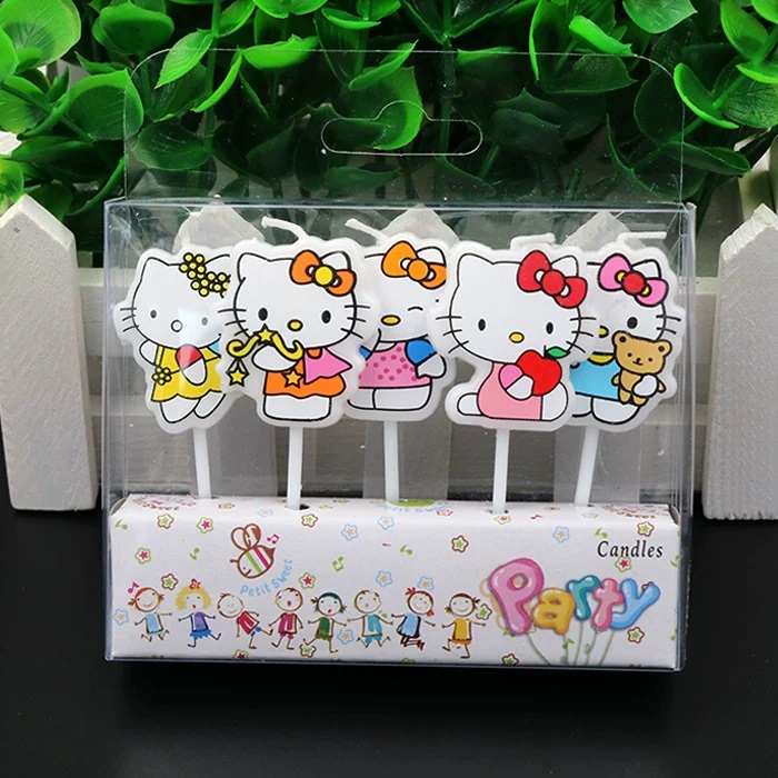 5pcs/Set Kawaii HelloKitty Han - đánh giá và giá Unity Candle Set