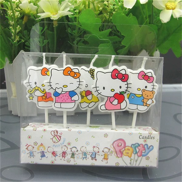 5pcs/Set Kawaii HelloKitty Han - đánh giá và giá Unity Candle Set