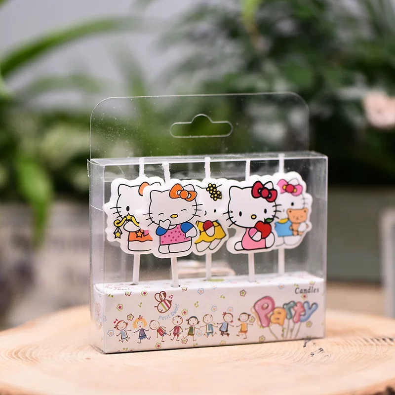 5pcs/Set Kawaii HelloKitty Han - đánh giá và giá Unity Candle Set