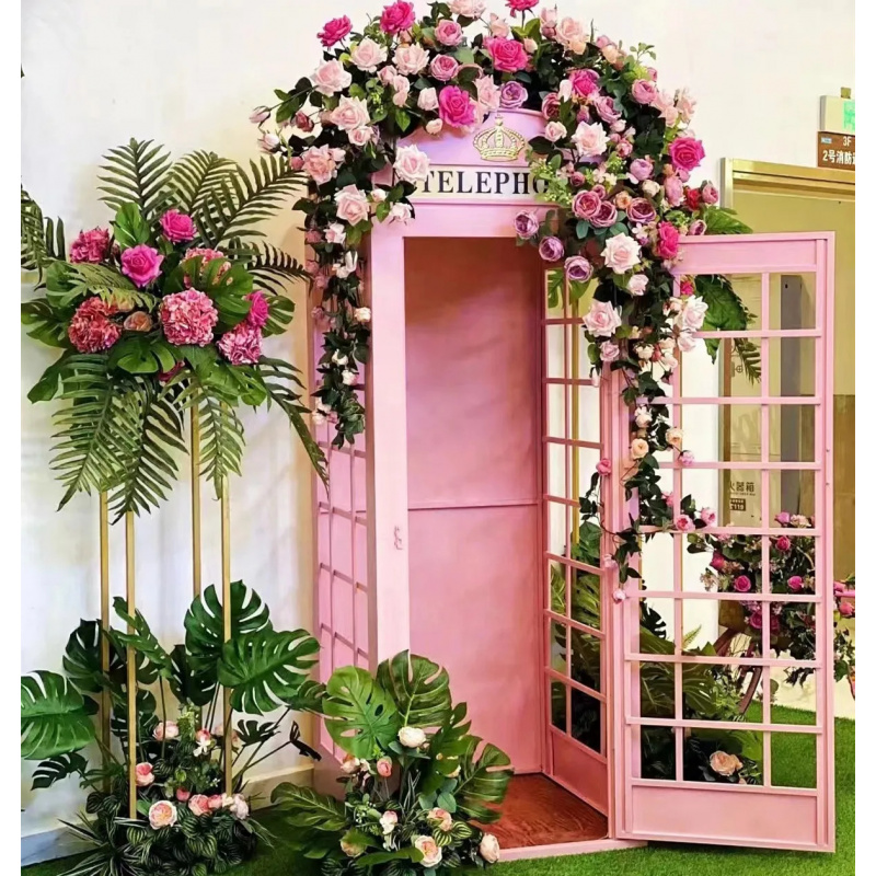 custom.Pink Telephone Booth wi - đánh giá và giá Photo Booth Prop