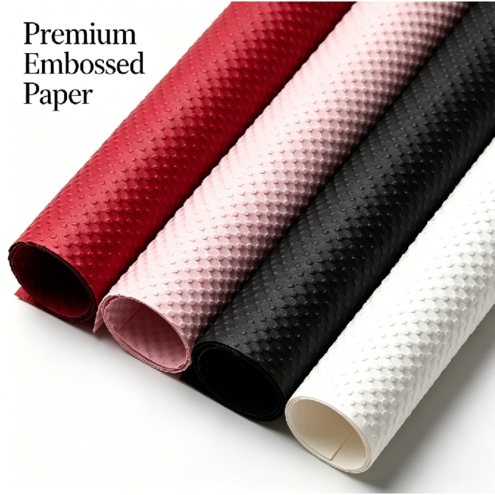 3D Dot Embossed Floral Wrap Pa - đánh giá và giá Good Floral & Wedding Decor Supply