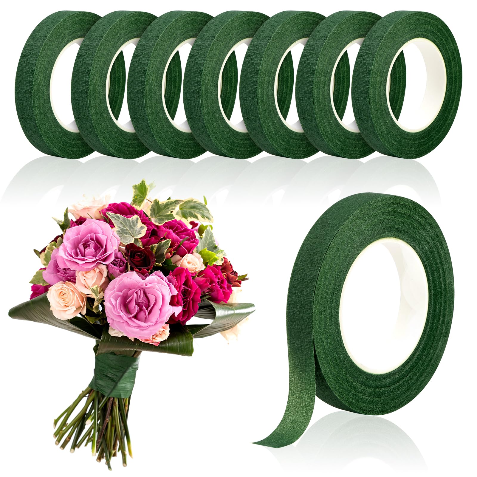 20Yards Green Bouquet Floral T - đánh giá và giá Wedding Supply Decor