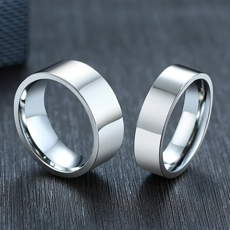 3/4/6/8mm Wide Stainless Steel - đánh giá và giá Wedding Zone
