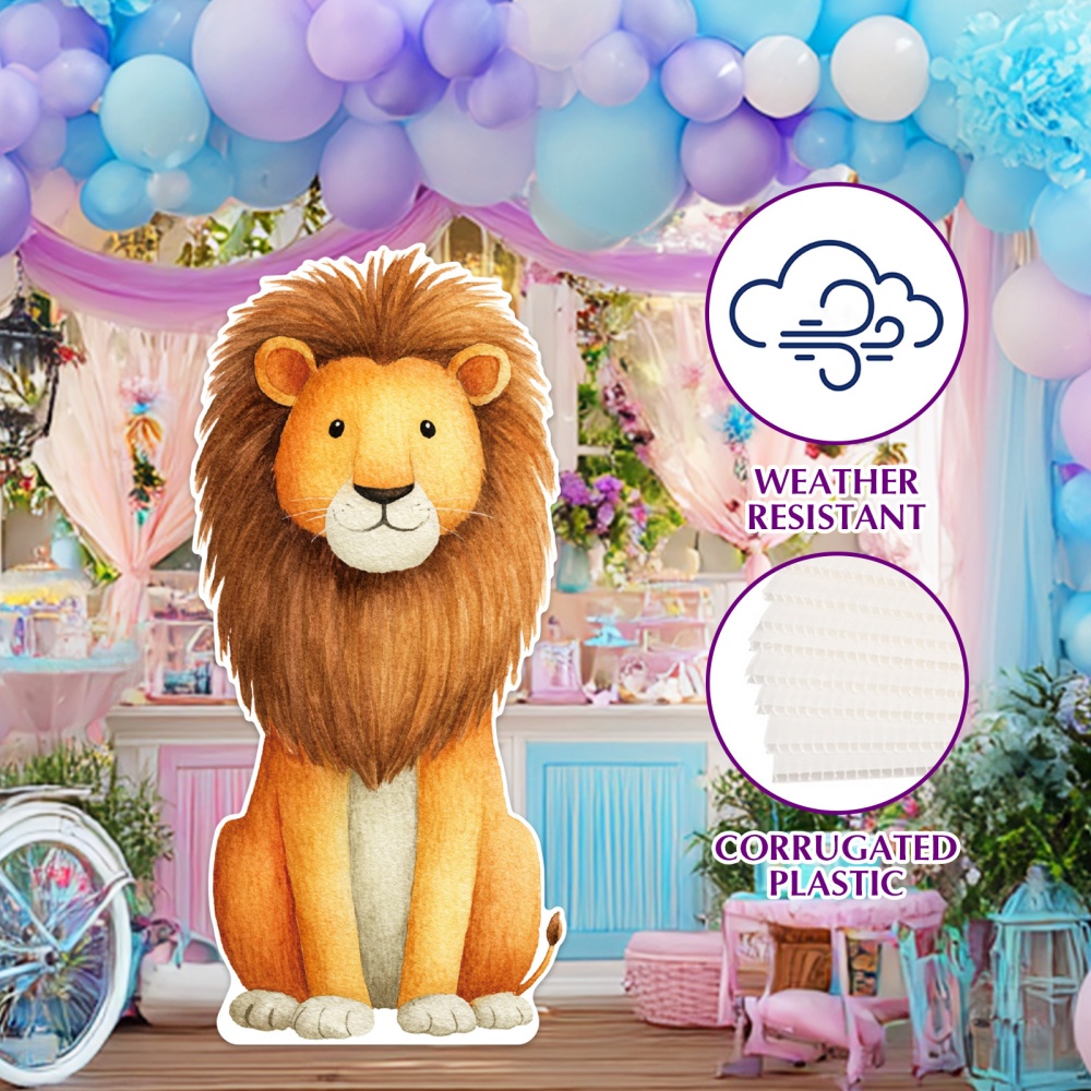 Animal Cardboard Cutout Stande - đánh giá và giá Photo Booth Prop