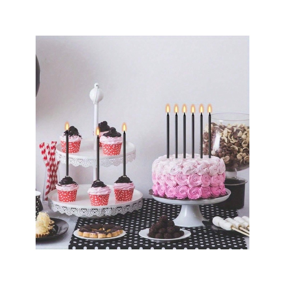 24 Pieces Metallic Candle Long - đánh giá và giá Unity Candle Set