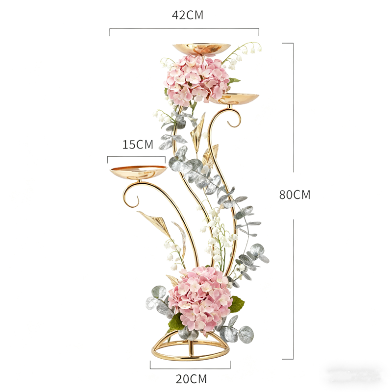 Gold Flower Stand for Wedding  - đánh giá và giá Wedding Decor Supply Store