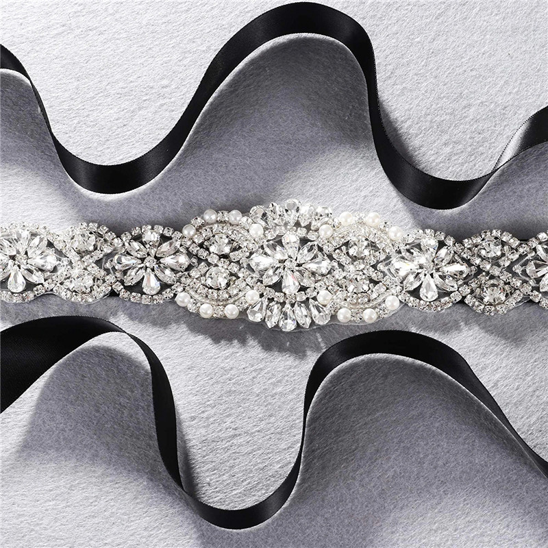Rhinestones Bridal Belt Luxury - đánh giá và giá Bridal Sash Ribbon