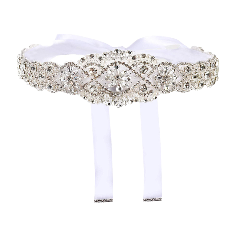 Rhinestones Bridal Belt Luxury - đánh giá và giá Bridal Sash Ribbon