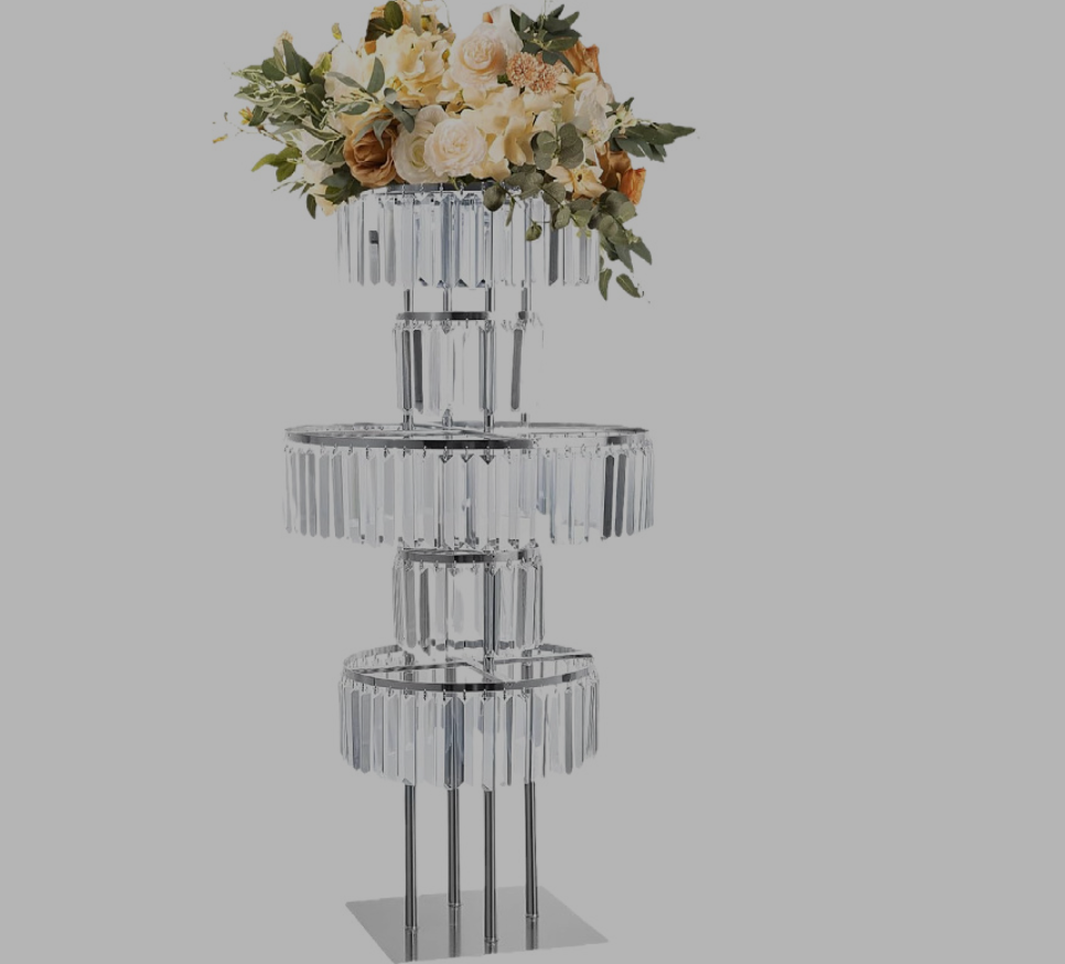 4 PCS Flower Rack Crystal Road - đánh giá và giá Wedding Decor Supply Store