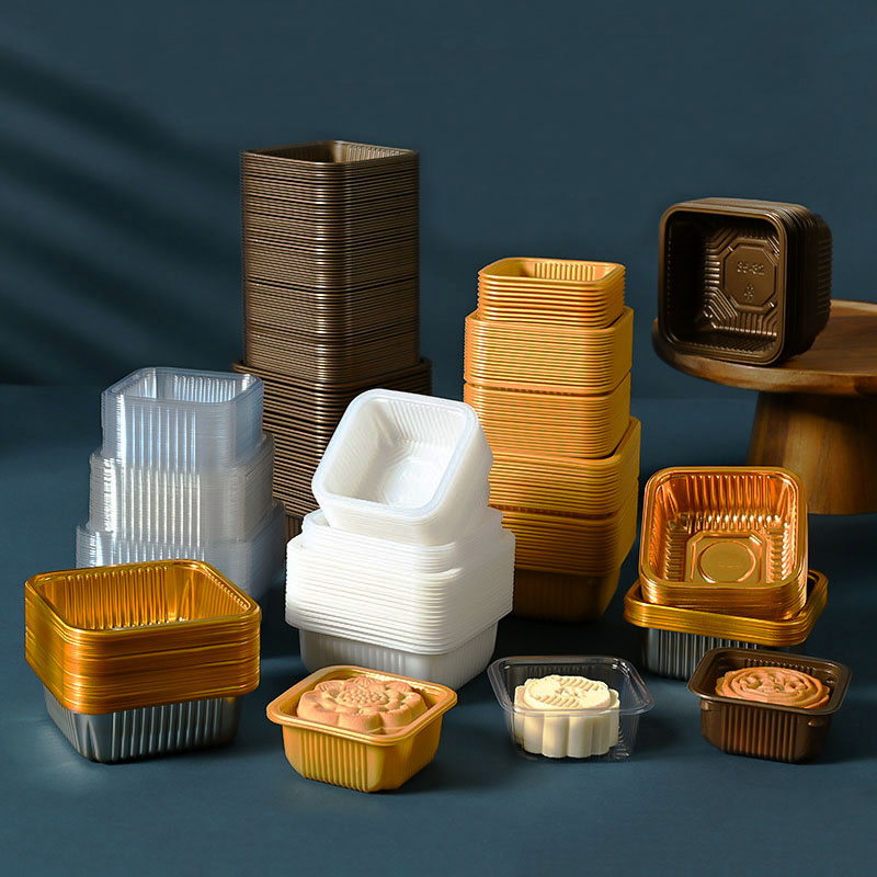 100pcs Mooncake Plastic Tray P - đánh giá và giá Wedding Event Supply