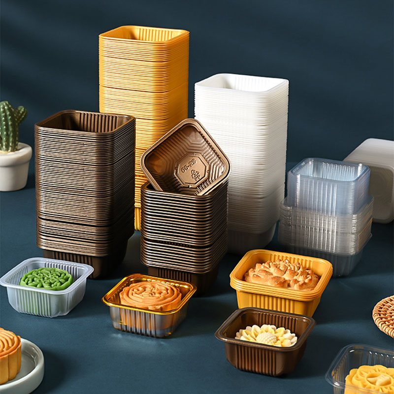 100pcs Mooncake Plastic Tray P - đánh giá và giá Wedding Event Supply
