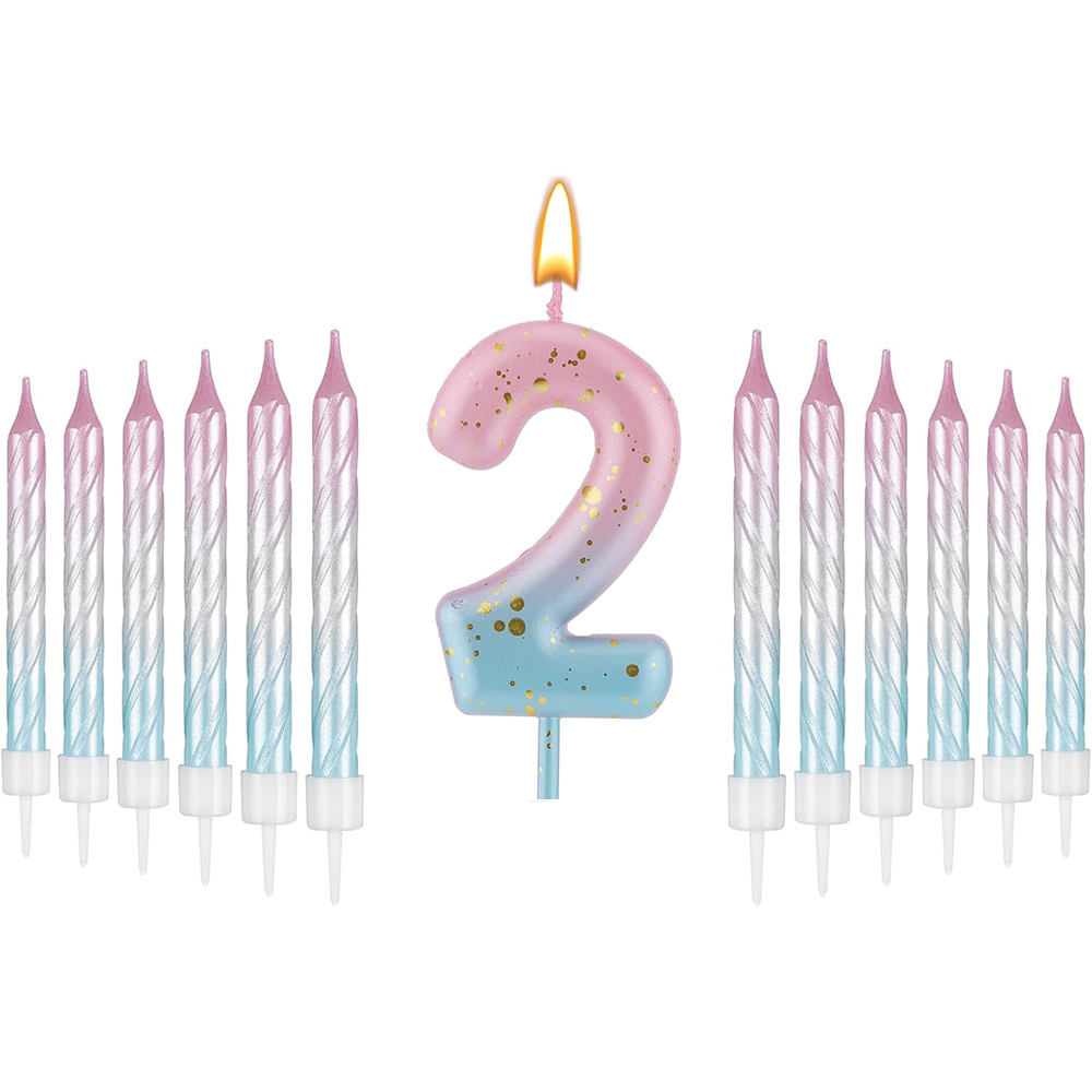 Digital Birthday Candles Pink  - đánh giá và giá Unity Candle Set