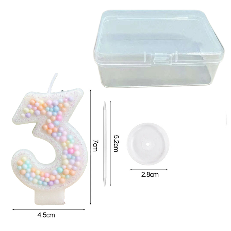 Rainbow Ball Number Birthday C - đánh giá và giá Unity Candle Set