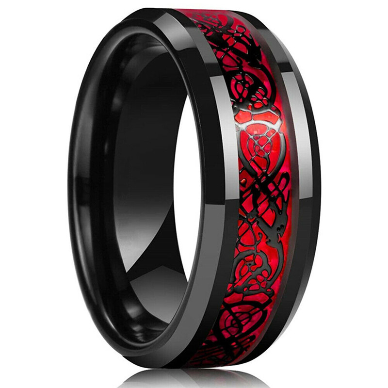 Fashion 8mm Men's Stainless St - đánh giá và giá Wedding Zone