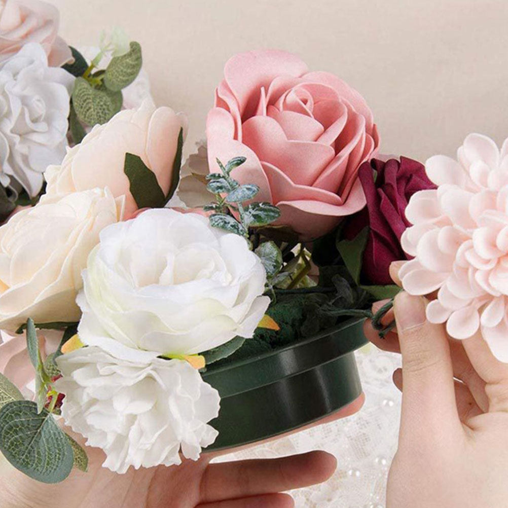 2Pcs Round Floral Mud Floral A - đánh giá và giá Wedding Event Supply