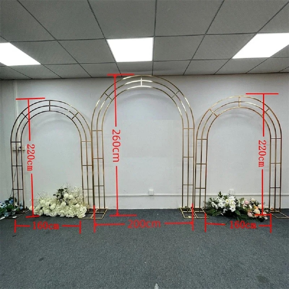 Metallic Gold Wedding Arch Sta - đánh giá và giá Wedding Decor Supply Store