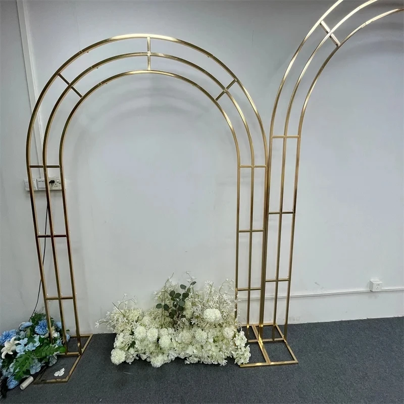 Metallic Gold Wedding Arch Sta - đánh giá và giá Wedding Decor Supply Store