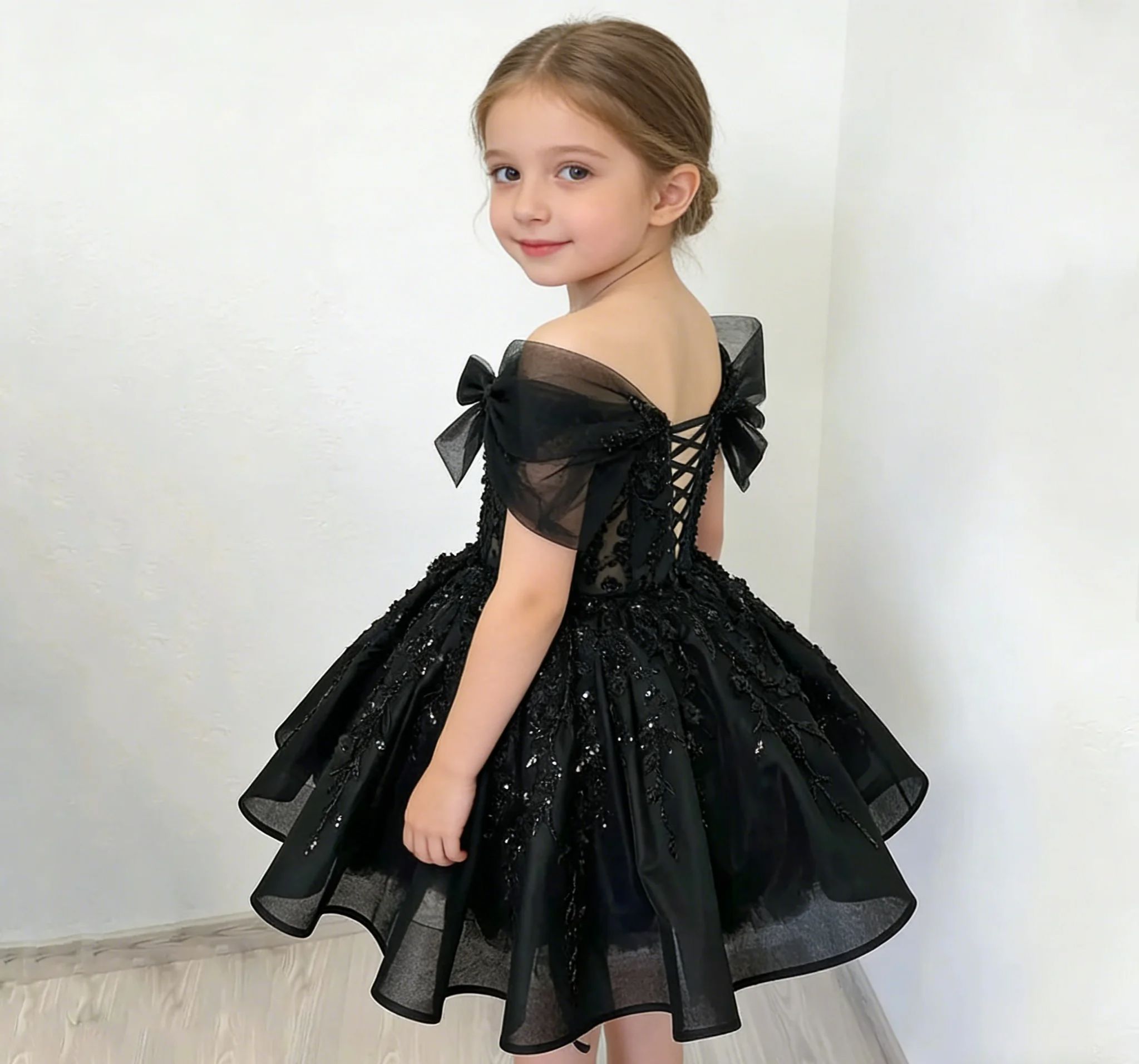 Customized Off Shoulder Black  - đánh giá và giá Bridal Sash Ribbon