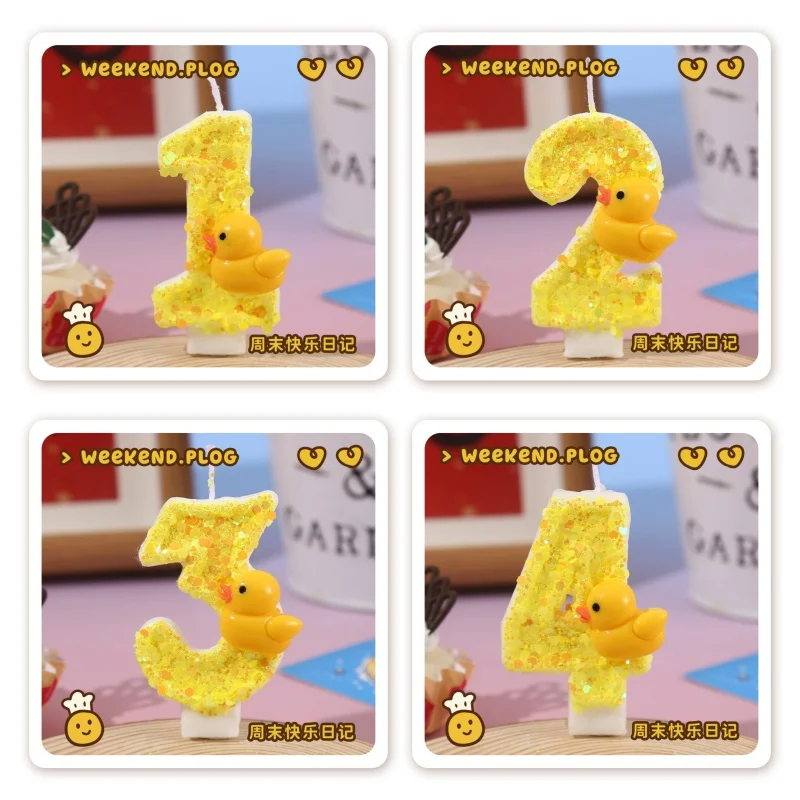 3D Mini Yellow Ducks Theme  Ca - đánh giá và giá Unity Candle Set