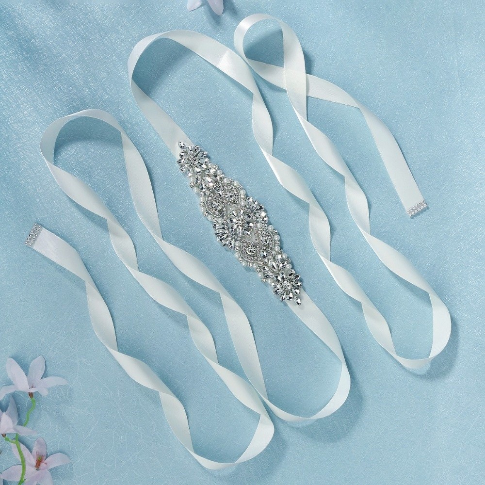 Fashion Ribbon Bridal Belt Sil - đánh giá và giá Bridal Sash Ribbon