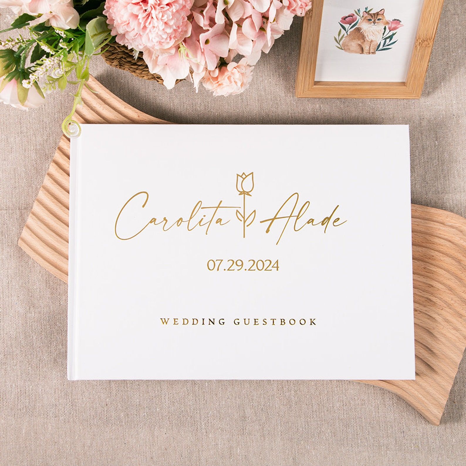 Custom Wedding Guestbook Perso - đánh giá và giá Wedding Supply List